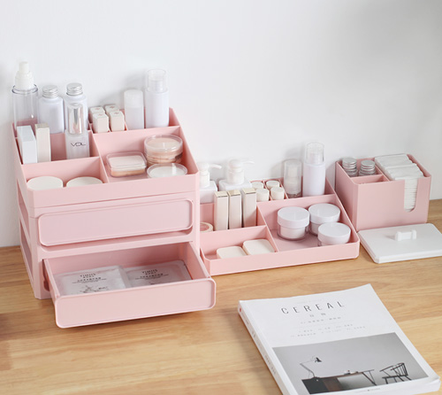 可叠加抽屉式收纳柜